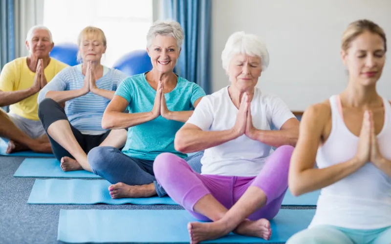 UT OLLI Austin offers online yoga classes, free with membership