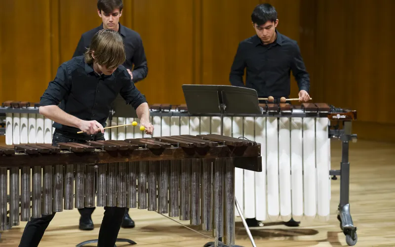 Butler School of Music students at UT Austin performing at the annual spring concert for UT OLLI Austin members